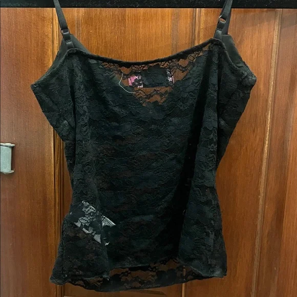 Edikted Black Lace Camisole Top - Picture 2 of 2